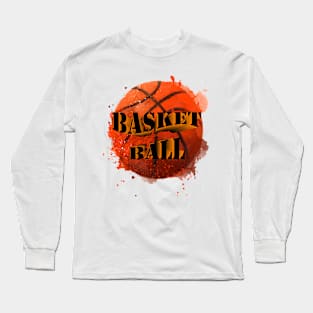 basketball Long Sleeve T-Shirt